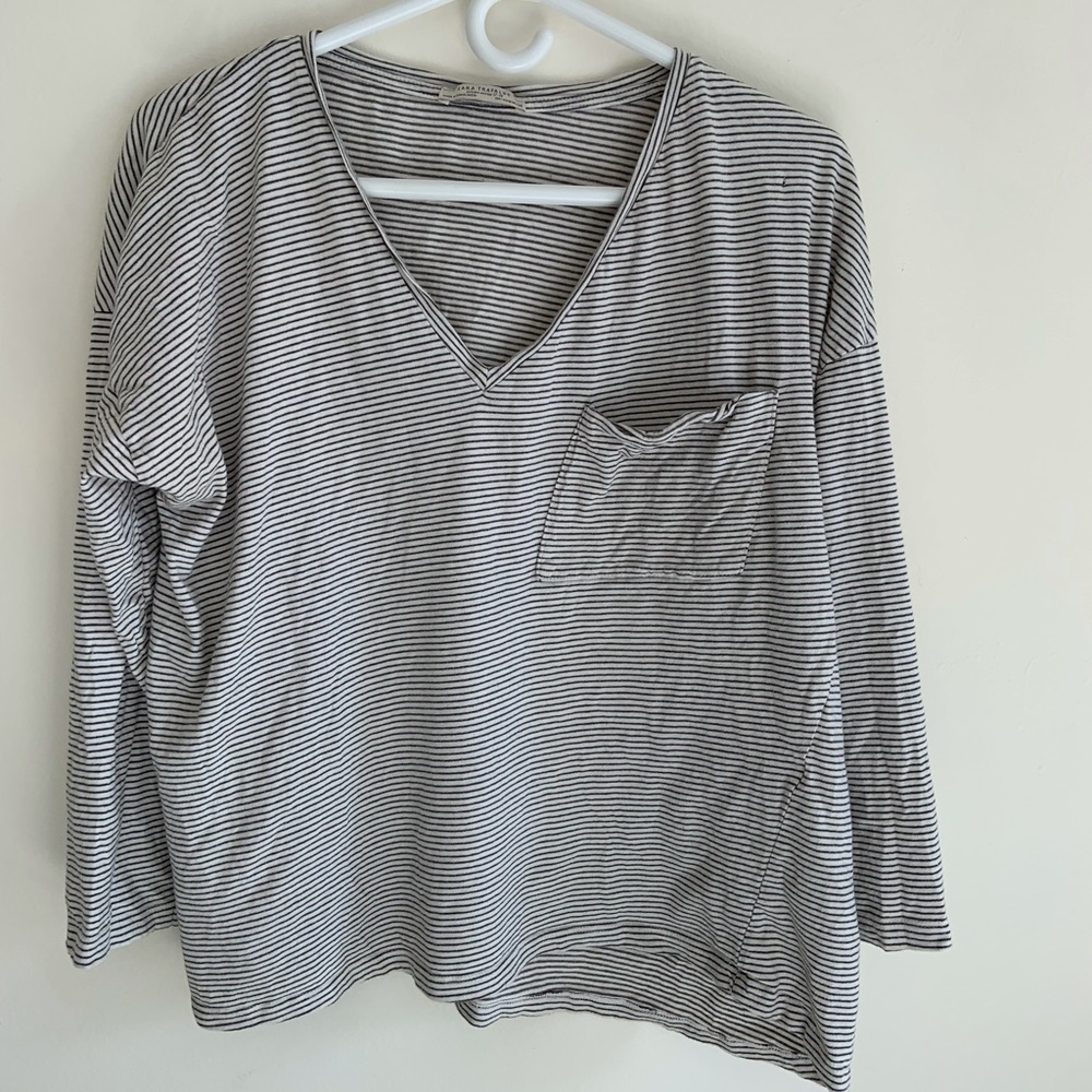 Zara long sleeved tee